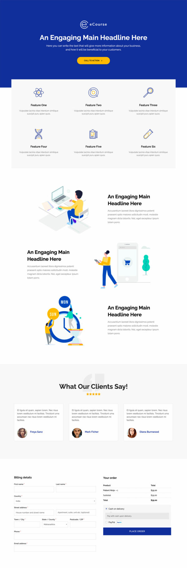 Checkout Page