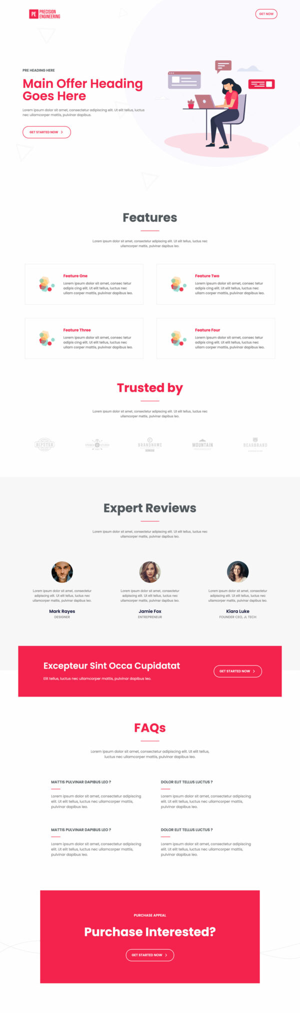 Landing Page