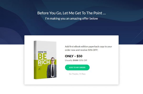 EBook Downsell