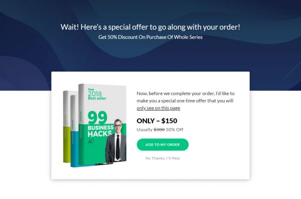 EBook Upsell