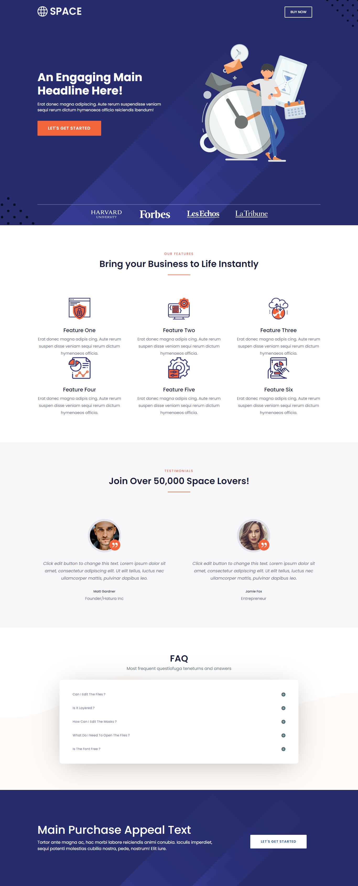 Landing Page
