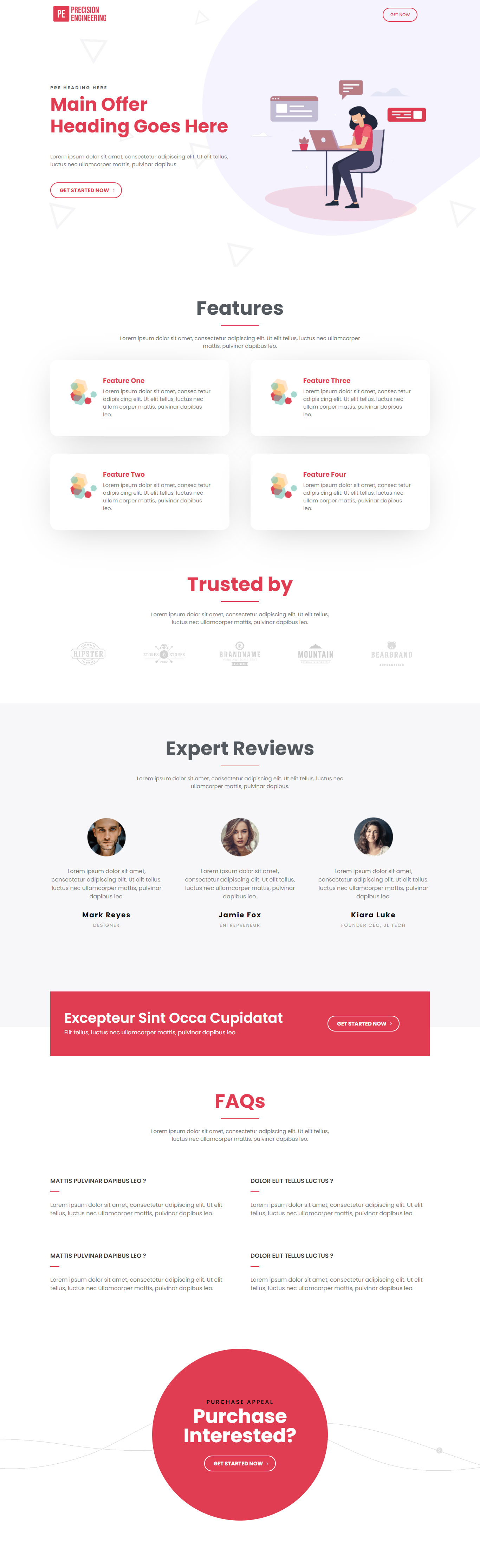 Landing Page