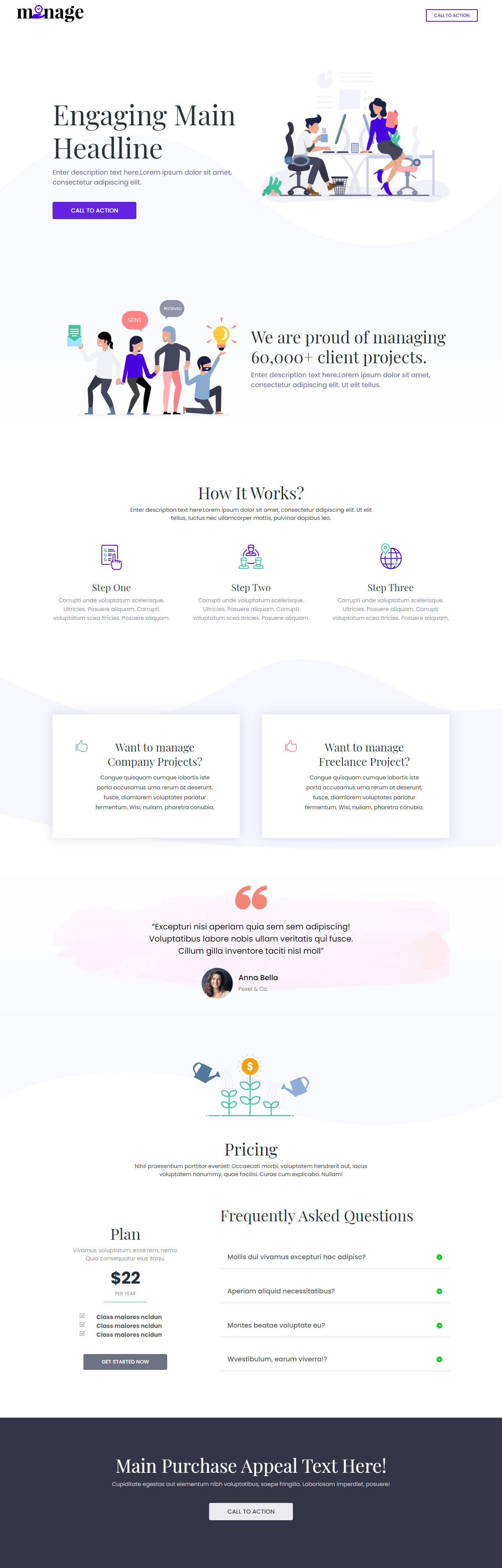 Landing Page