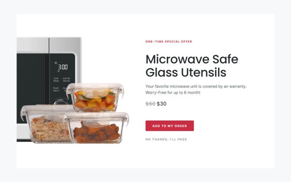 Microwave Upsell
