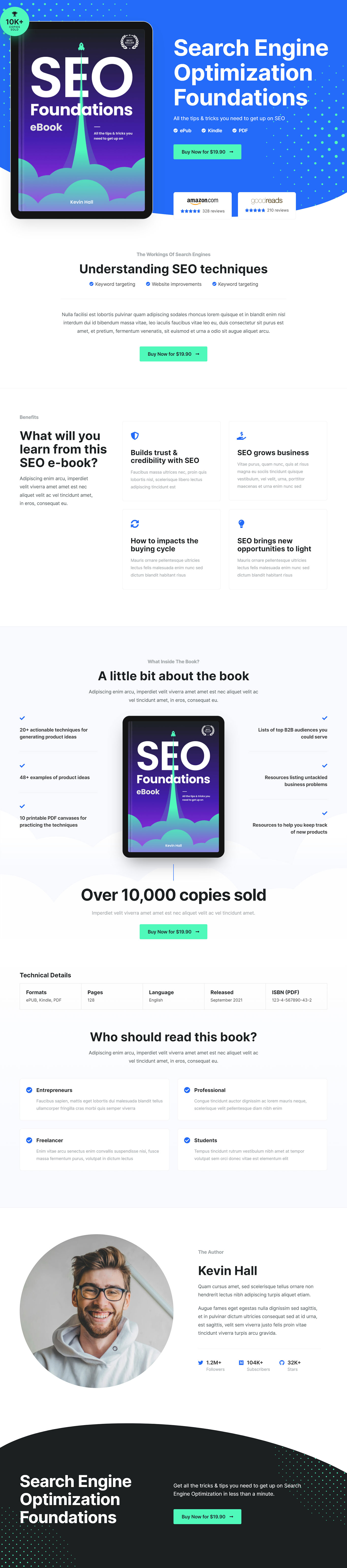 SEO Foundation Ebook Sales Landing
