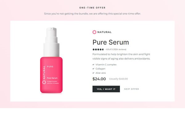 Brightening Gel Downsell