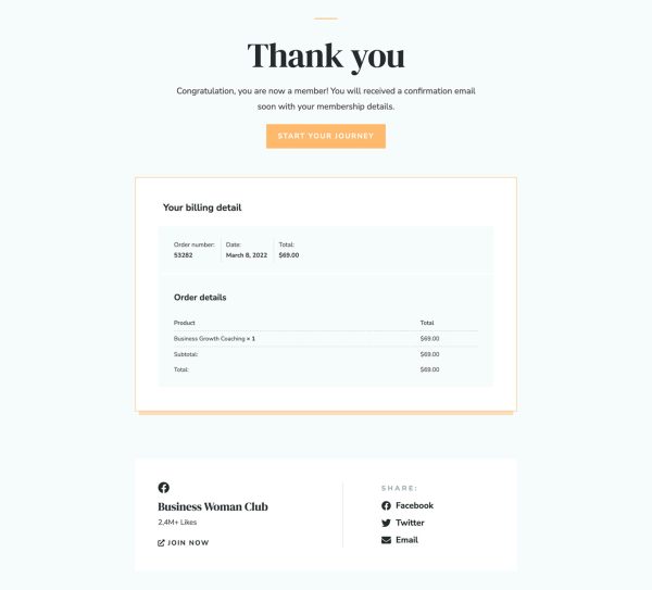 Business Consultant Thank You