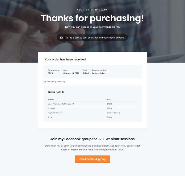 Digital Marketing Guide Thank You