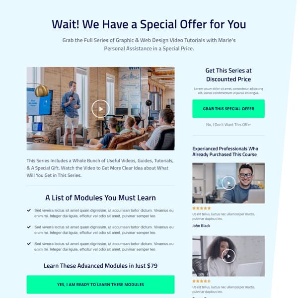 CartFlows Templates – Beautiful Sales Funnel Templates